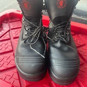 Undercover Black Lace-Up Boots